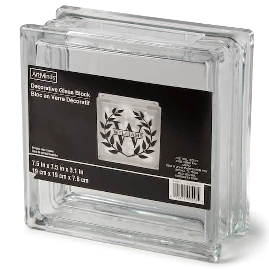 Love Decal sticker Christmas Valentine for DIY 8" glass block shadow box